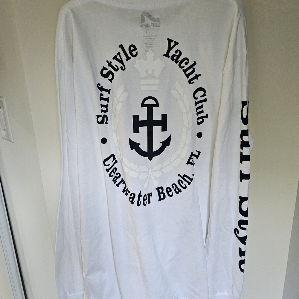 Men's Surf Style  Nautical  Sunshirt (L)